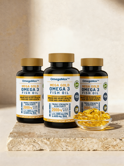 OmegaMax™ | Clinically Strong Omega-3 for Sharper Cognitive Function
