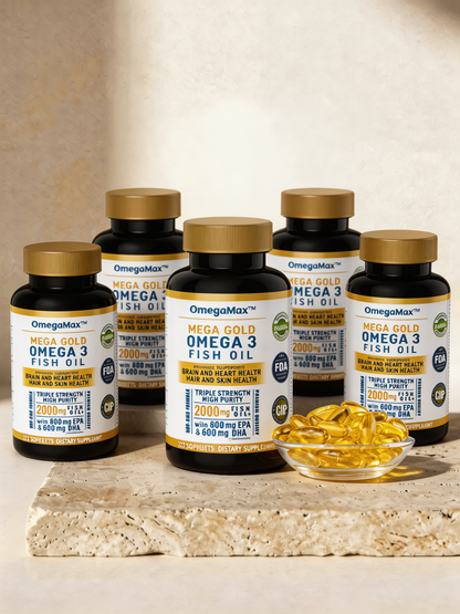 OmegaMax™ | Clinically Strong Omega-3 for Sharper Cognitive Function